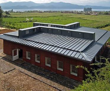 Escuela ecológica prefabricada en China 