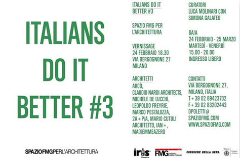 ITALIANS DO IT BETTER #3: La arquitectura italiana en el extranjero