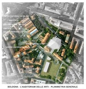 Renzo Piano presenta el auditorio de Bolonia
