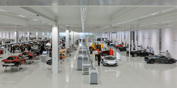 Foster, McLaren Production Centre
