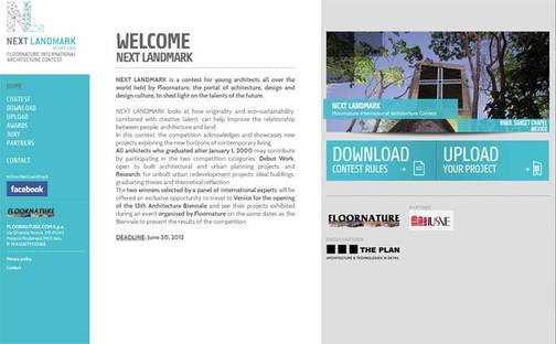 NEXT LANDMARK Concurso internacional para jóvenes diseñadores. Venecia 2012