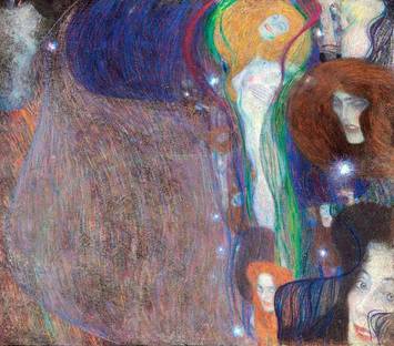 Gustav Klimt, Fuegos fatuos, 1903
