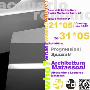 Exposición Architettura Matassoni
