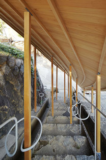 Nendo & Ryue Nishizawa, Roof and Mushrooms pavilion, Kioto
