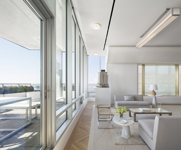 Shelton, Mindel & Associates, Interior Design 551W21 Sales Office

