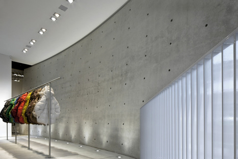 Tadao Ando en Milán para el nuevo showroom y el nuevo flagship store Duvetica
