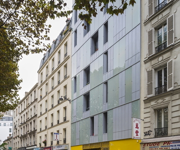 InSpace Architecture París: viviendas sociales y centro para familias
