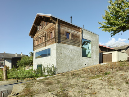 Casa Reynard Rossi-Udry de Savioz Fabrizzi architectes en Ormône
