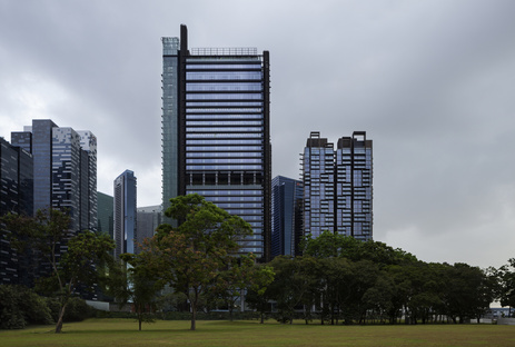 Ingenhoven architects: Marina One en Singapur
