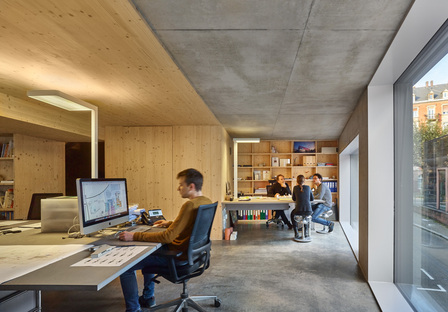 Dominique Coulon: edificio para oficinas y vivienda en Estrasburgo 
