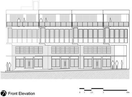 Sketch: restructuración de la casa La Moderna en Panamá
