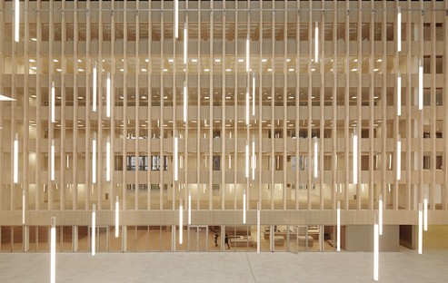 Pulse de BFV Architectes: una catedral de madera en Saint-Denis

