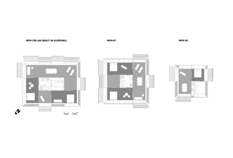 Casa Sin Huella de Schütte e A-01, vivienda replicable para naturalezas selváticas 

