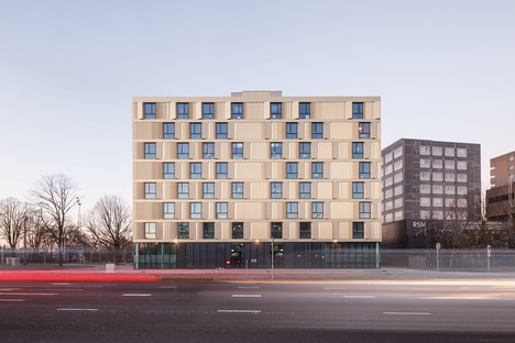 Mecanoo ha realizado la nueva residencia de estudiantes de la Erasmus Universiteit de Rotterdam
