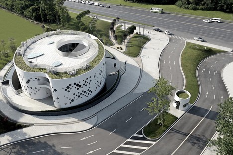 El nuevo White Building del Chengdu Science and Technology Industry Incubation Park lleva la firma de CROX