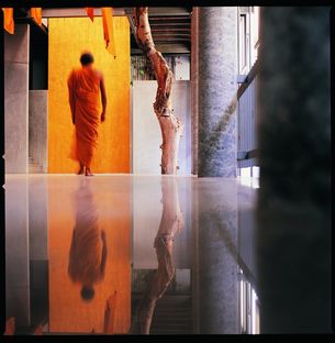 Un museo del templo budista en Tailandia 