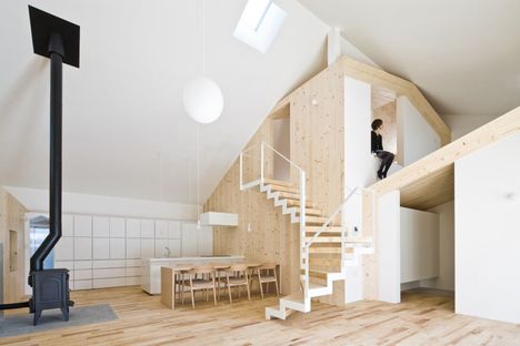 Yoshichika Takagi: casa de madera en Sapporo
