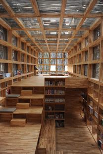 Li Xiaodong: biblioteca en el bosque
