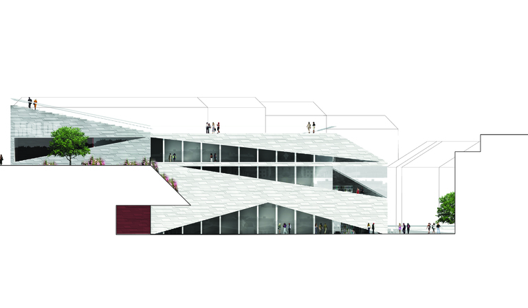 3XN architects: Cultural Center Plassen en Noruega
