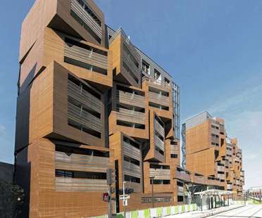 OFIS architects: Basket apartments, en París
