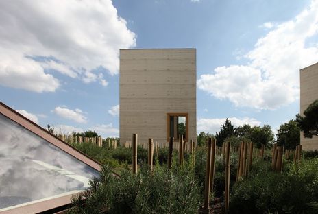Pottgiesser: maison L, núcleos residenciales en la vegetación
