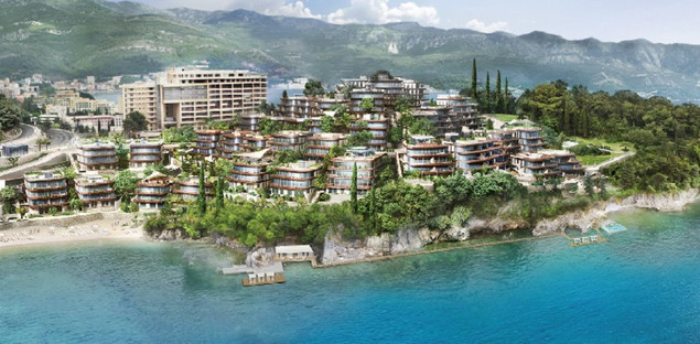 Una urbanización de lujo en Montenegro, Dukley Gardens
