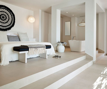 Ultra Ariostea: pavimentos y paredes para hoteles de lujo y villas del Mediterráneo
