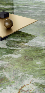 El verde, color de tendencia para revestimientos y muebles: la fascinación de los mármoles Fiandre
