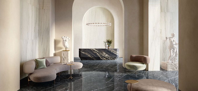 Fascinante y apreciada: la estética del mármol Fiandre Architectural Surfaces
