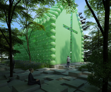Green Chapel de plástico

