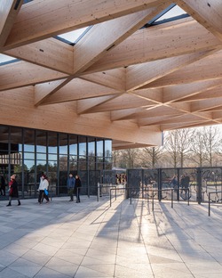 
	Estructura de madera para la nueva entrada del Keukenhof Garden - Mecanoo Architecten

