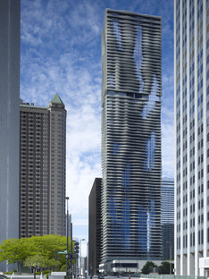 La Aqua Tower de Studio Gang en Chicago 
