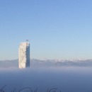 Revestimiento de aluminio para la fachada de la Torre de Fuksas en Turín

