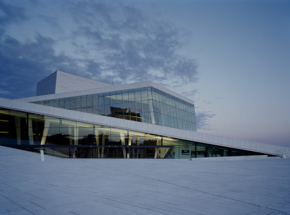 Mármol italiano para el Teatro de la Ópera y Ballet de Oslo diseñado por Snøhetta
