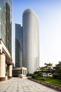 Torre Air China con revestimiento de aluminio, una obra de AREP e IPPR
