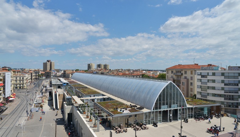 La ampliación de la Estación de Montpellier de AREP con ETFE
