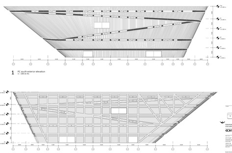 Mecanoo en Longgang: fachadas en voladizo de cemento y aluminio 
