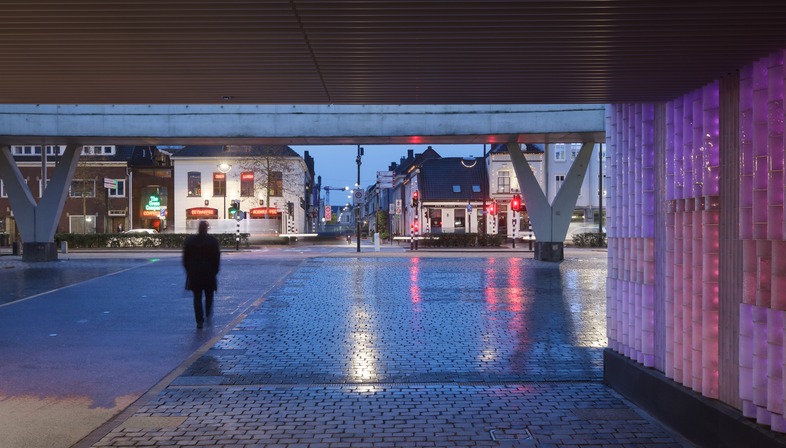 Led y vidrio para el pasaje Willem II, en Tilburg

