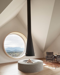 Casa de cemento y madera, por Innauer Matt Architekten
